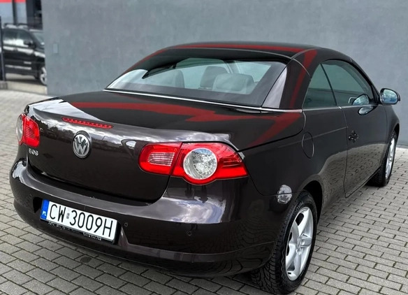 Volkswagen Eos cena 25500 przebieg: 127500, rok produkcji 2006 z Włocławek małe 277